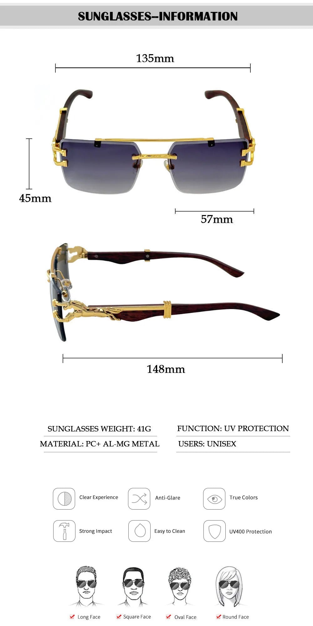 2025 Vintage Sunglass Men Square Sunglasses Women Free Shiping Luxury Fashion Glasses Gafas De Sol Hombre Lunette Soleil Femme