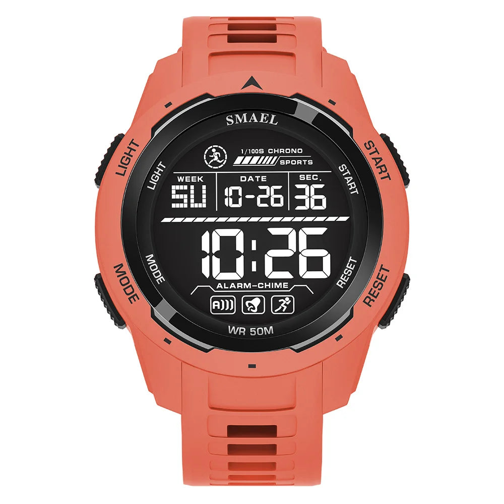 Military Watch Men Sports Watches Digital LED 50M Wateproof 8105C S Shock Resistant Military Watches Amry Men's Wristwatches