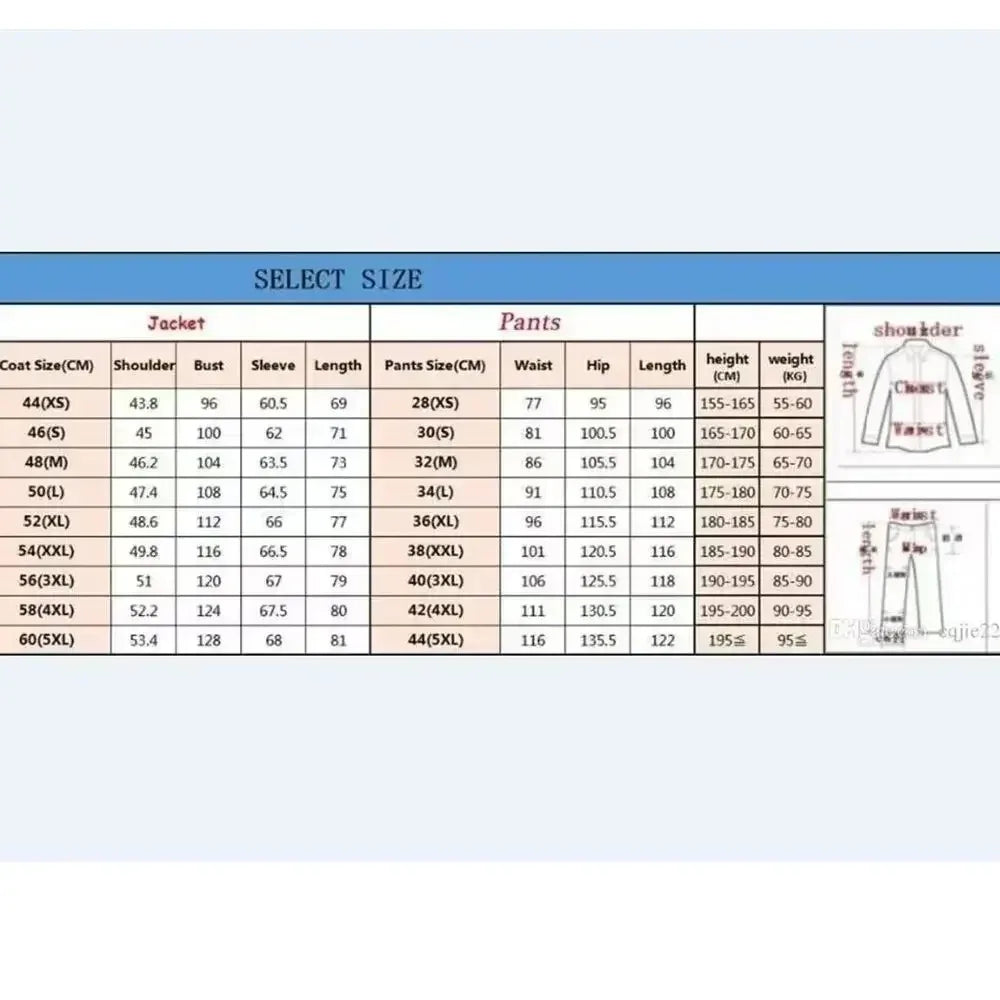 Suits for Men 2 Piece Fashion Stand Collar Single Breasted Suit Solid Color Wedding Tuxedo Business Casual Suit (Jacket+Pants)