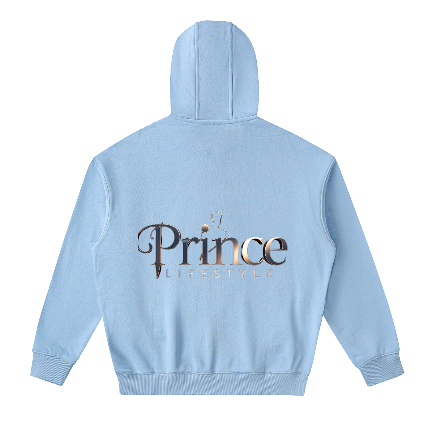 Drop-Shoulder Zip Up Hoodie