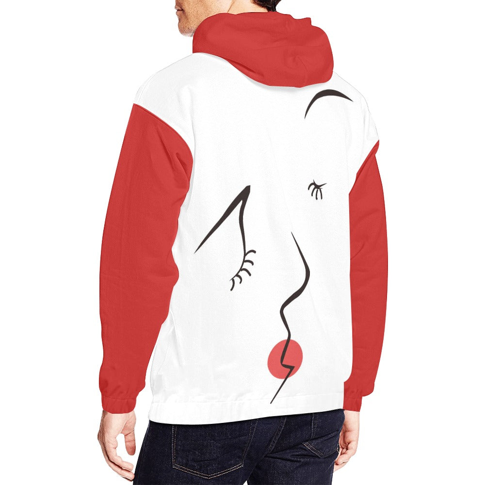 Men's All Over Print Hoodie (USA Size) (Model H13)