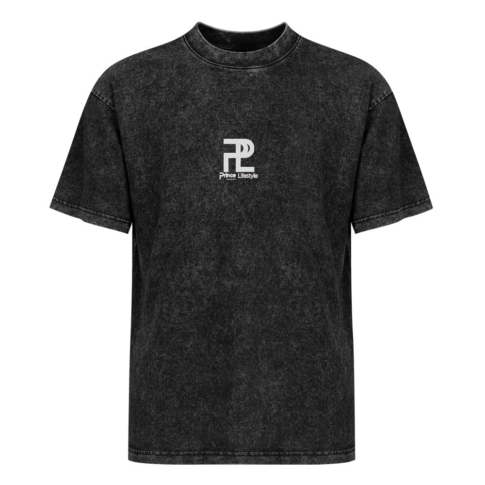 PrinceLife Hot vintage wash off shoulder short-sleeved T-shirt