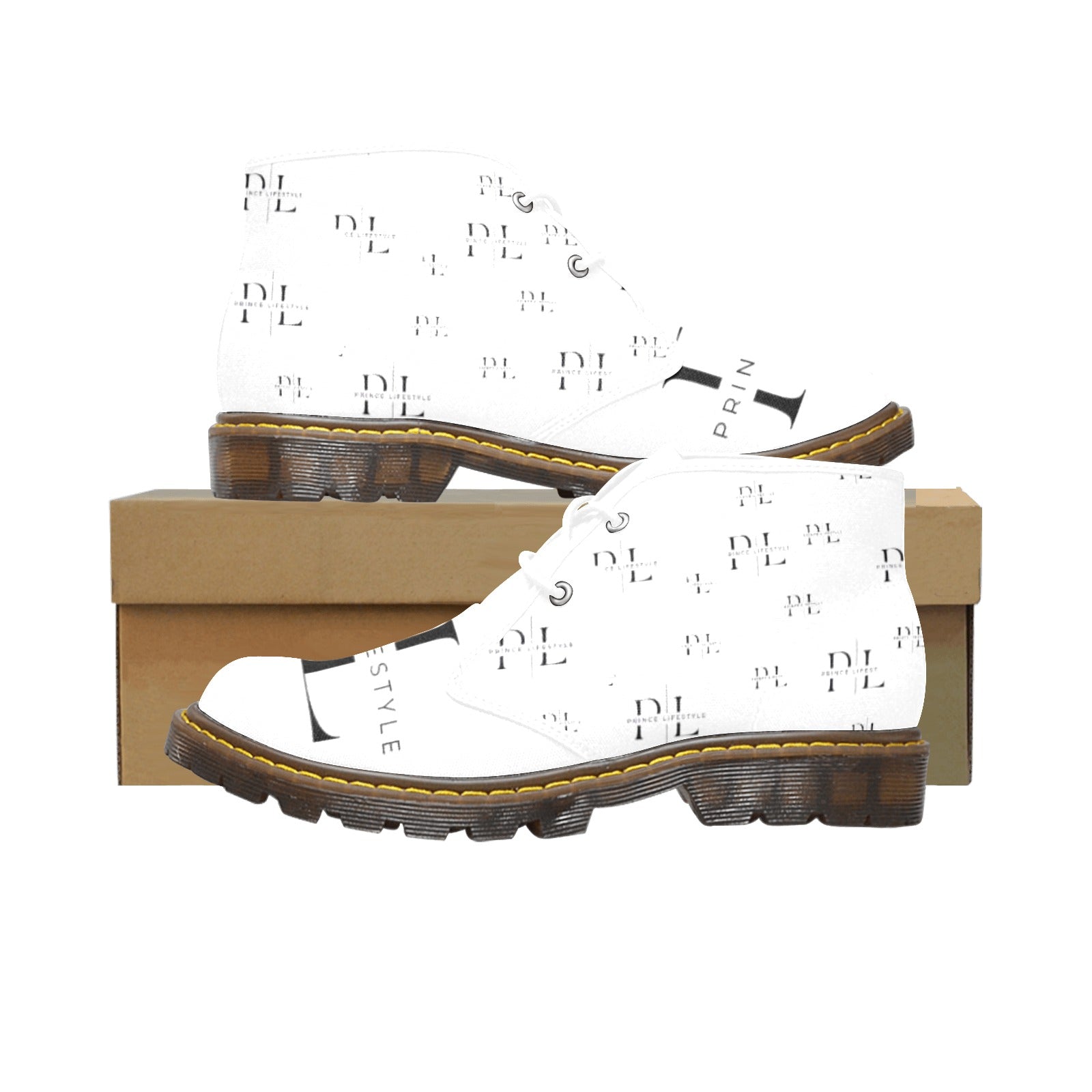 Men's Canvas Chukka Boots (Model 2402-1)